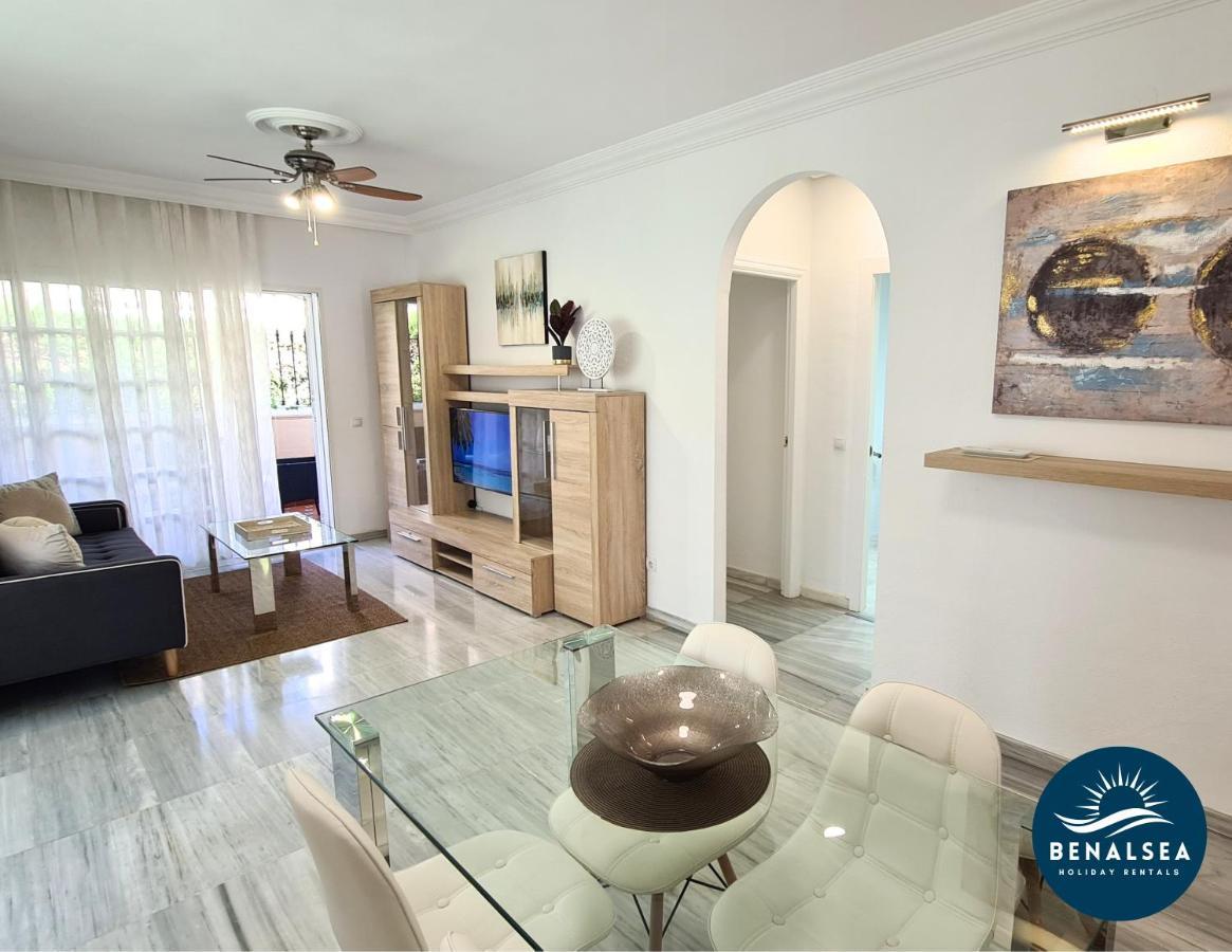 Premium Apartment 50 Mts From De The Beach In Pueblo Quinta Benalmádena Kültér fotó